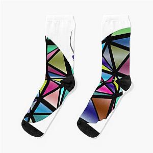 Stained Glass Butterfly Socks