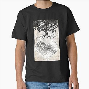 Tangled in You Lyrics Wall Art Staind Gift Classic T-Shirt