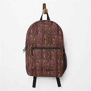Amethyst stained woodgrain backpack