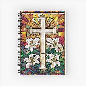 Window Staind Spiral Notebook