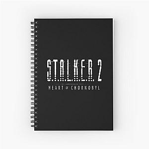 S.T.A.L.K.E.R. STALKER 2: Heart Of Chornobyl Game Logo Spiral Notebook