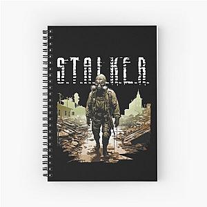 Stalker Game Art Stalker 2 FPS Video Game Spiral Notebook