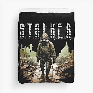 Stalker Game Art Stalker 2 FPS Video Game Duvet Cover