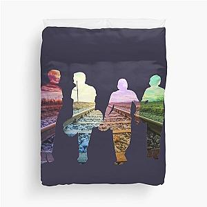 Railroad Stand By Me Duvet Cover