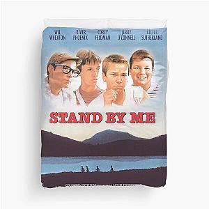 Retro Movies Stand By Me Poster Duvet Cover