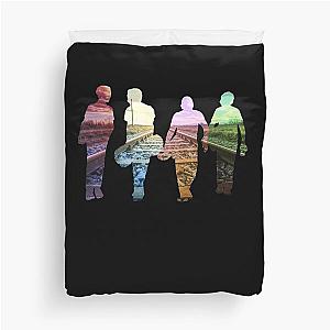 Railroad Stand By Me Duvet Cover