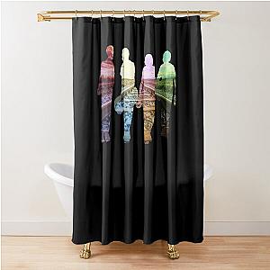 Railroad Stand By Me Shower Curtain