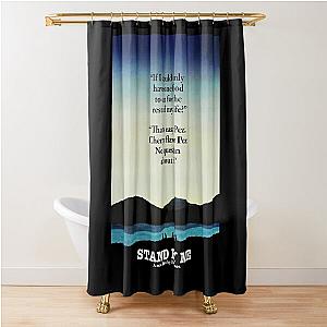 Music Retro Stand By Me Laot And When I Look At You I Throw Up Shower Curtain