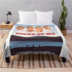 Retro Movies Stand By Me Poster Throw Blanket