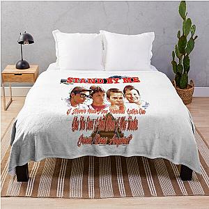 Stand By Me Drama Directed  Novel The Body Stephen King  Friends Forever Cute Graphic Gift Throw Blanket