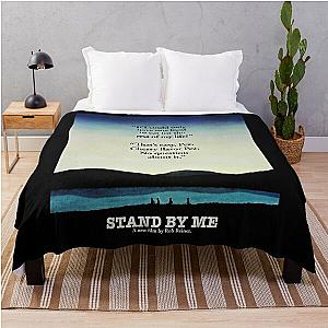 Music Retro Stand By Me Laot And When I Look At You I Throw Up Throw Blanket