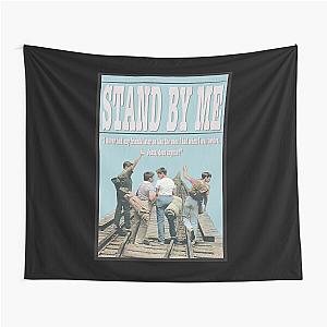 Retro Stand By Me Drama Directed Novel The Body Stephen King Graphic For Fans Tapestry