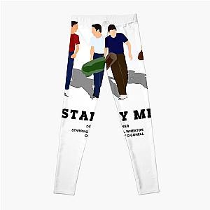 Stand By Me Drama Directed Novel The Body Stephen King Stand By Me Minimalist Poster No Background Leggings