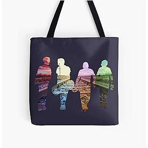 Railroad Stand By Me All Over Print Tote Bag