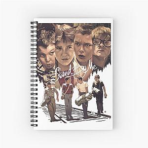 Vintage Stand By Me Movies Action Poster Spiral Notebook