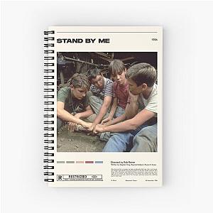 Stand by Me  Classicult Prints  Vintage Retro Art Print  Minimalist Poster  Home Decor Spiral Notebook