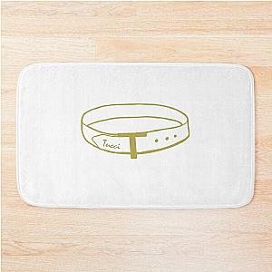 Stanley Tucci Logo with a belt in gold Bath Mat