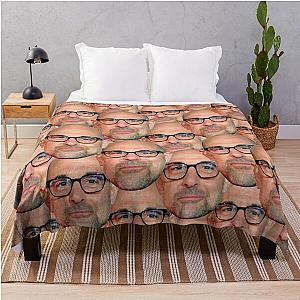 Stanley Tucci head design Throw Blanket