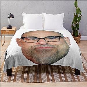 Stanley Tucci single head design Throw Blanket