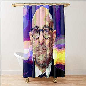 Stanley Tucci Portrait Shower Curtain