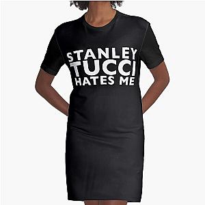 Stanley Tucci Hates Me Graphic T-Shirt Dress