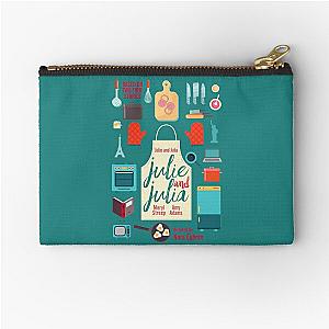 Julie and Julia, minimalist movie poster,  Zipper Pouch