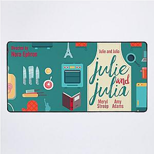 Julie and Julia, minimalist movie poster,  Desk Mat