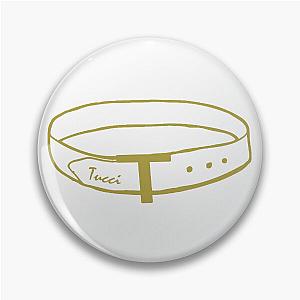 Stanley Tucci Logo with a belt in gold Pin