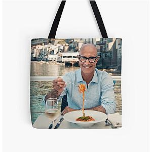 Stanley Tucci All Over Print Tote Bag