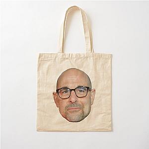 Stanley Tucci single head design Cotton Tote Bag