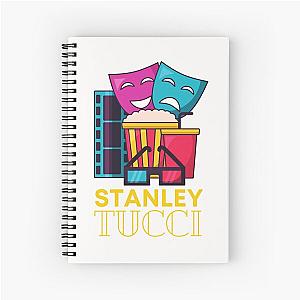 Stanley Tucci Spiral Notebook