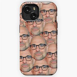 Stanley Tucci head design iPhone Tough Case