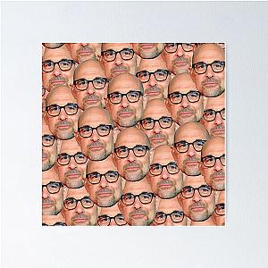 Stanley Tucci head design Poster