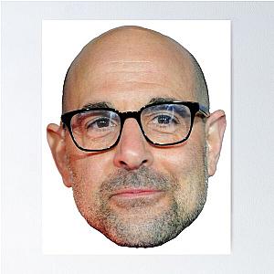 Stanley Tucci single head design Poster