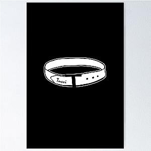 Stanley Tucci Logo with a belt in black Poster