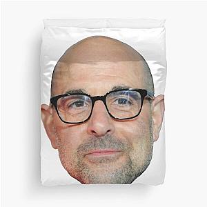 Stanley Tucci single head design Duvet Cover