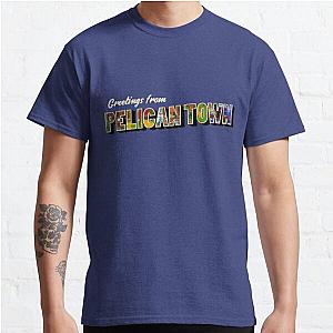 Stardew Valley T-Shirts - Greetings from Pelican Town | Stardew Valley Retro Postcard Classic T-Shirt