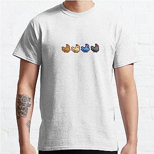 Stardew Valley T-Shirts - 4 Chickens Stardew Valley Classic T-Shirt