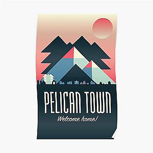 Stardew Valley Posters - Pelican Town — Stardew Valley Travel Poster