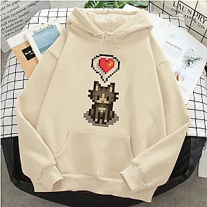 Stardew Valley hoodies -  Stardew Valley Cute Cat Hoodie