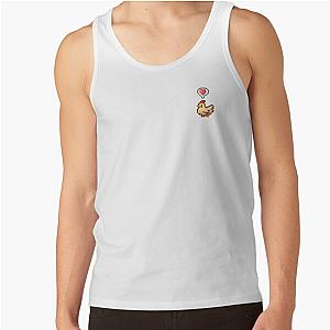 Stardew Valley Tank Tops - Stardew Valley Happy White Chicken Tank Top