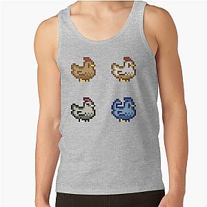 Stardew Valley Tank Tops - Stardew Valley Chickens Pack Tank Top