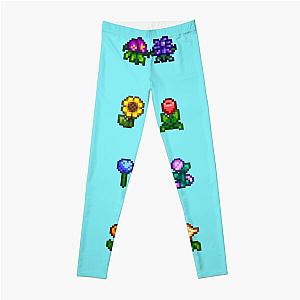 Stardew Valley Leggings - Stardew Valley Flowers  Leggings