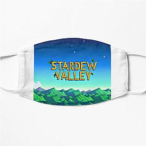 Stardew Valley Face Masks - Stardew valley title Flat Mask