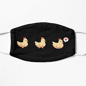 Stardew Valley Face Masks - Stardew Valley Chicken Flat Mask