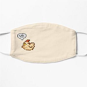 Stardew Valley Face Masks - Angry Chicken Stardew Valley Flat Mask