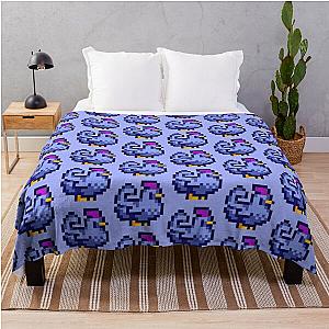 Stardew Valley Blanket - Blue Chicken Stardew Valley Throw Blanket