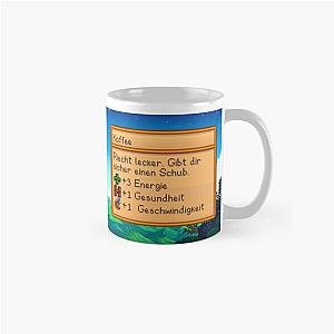 Stardew Valley Mugs - Stardew valley coffee (German) Classic Mug