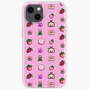 Stardew Valley Cases - Pink pattern stardew valley items iPhone Soft Case