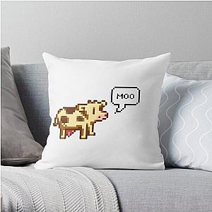 Stardew Valley Pillows - Stardew Valley Cow Throw Pillow